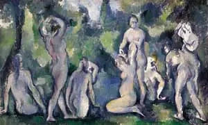 Group of Bathers - Paul Cézanne