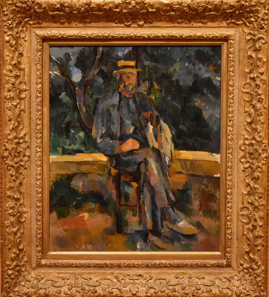 Man Sitting - Paul Cézanne