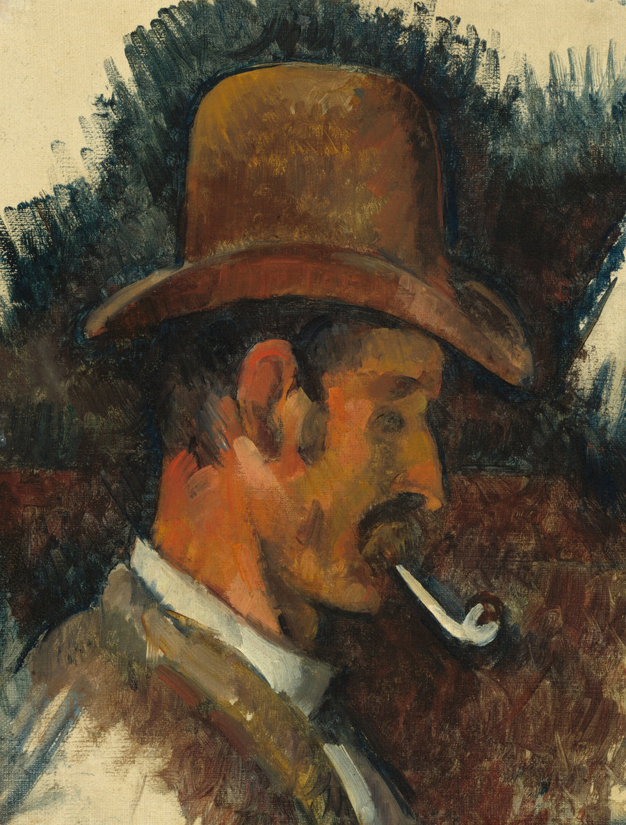 The Man with the Pipe - Paul Cézanne