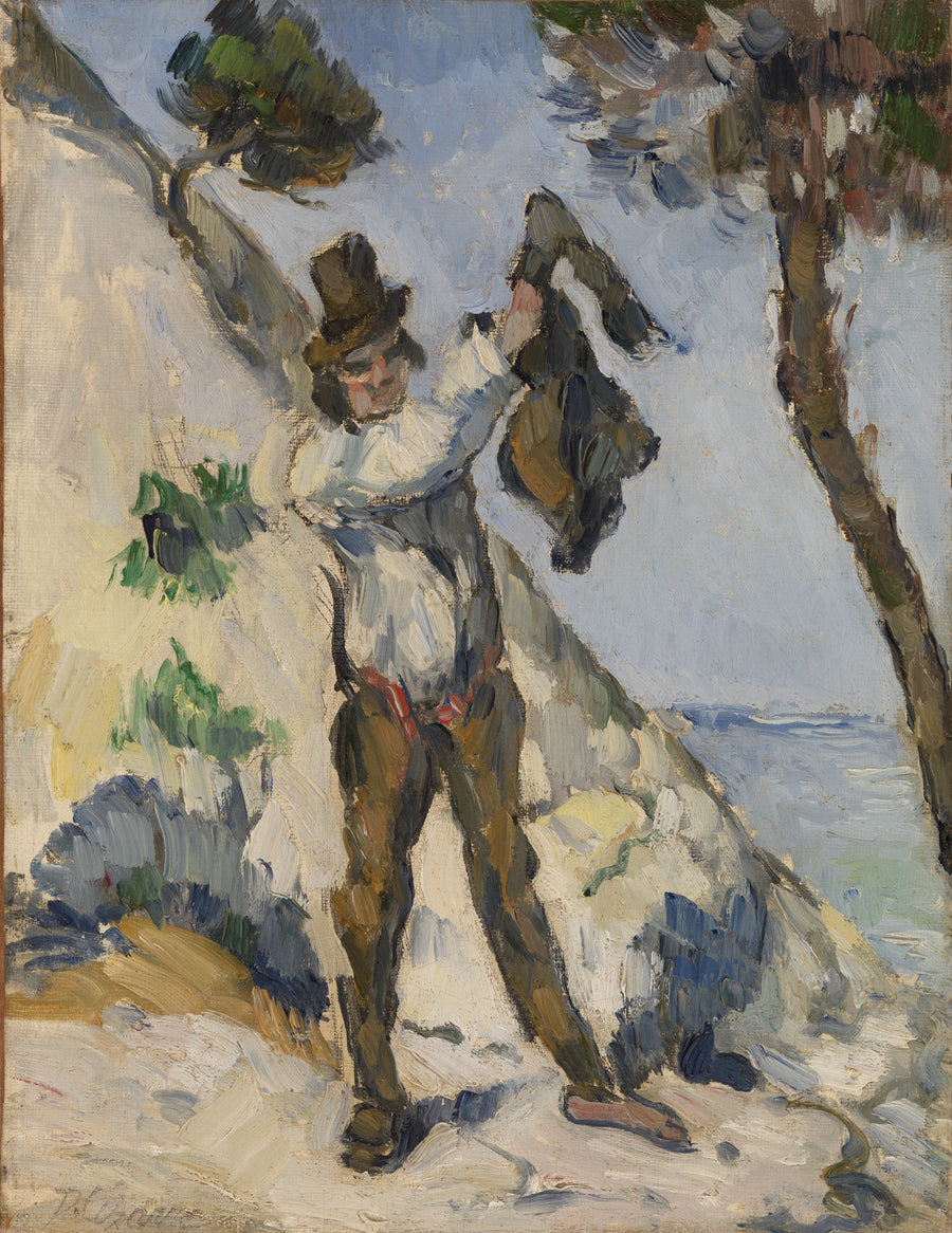 The Man with the Jacket - Paul Cézanne