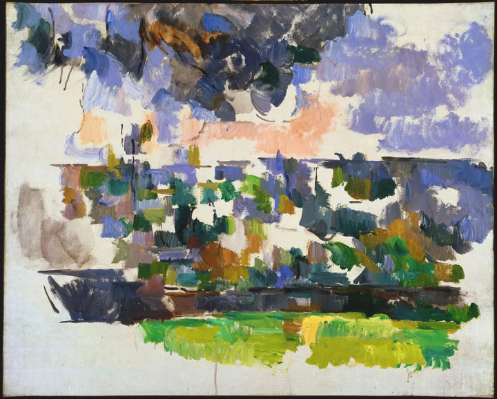 The Garden of Lauves, circa 1906 - Paul Cézanne