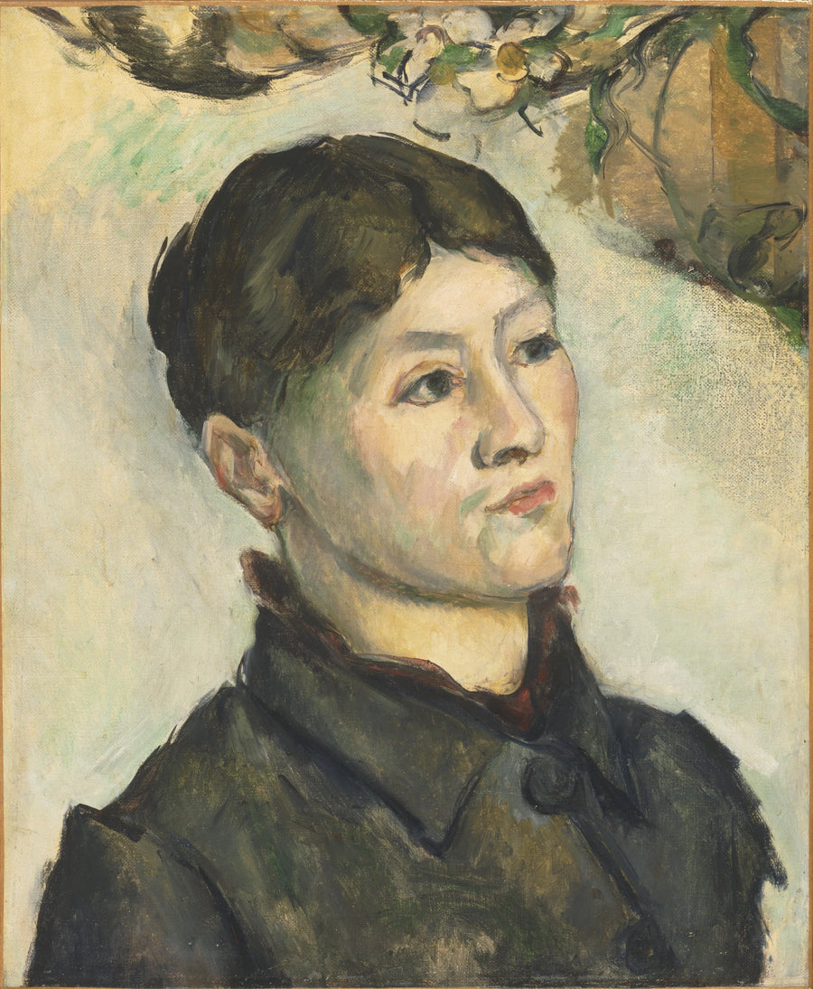 Portrait of Madame Cézanne - Paul Cézanne