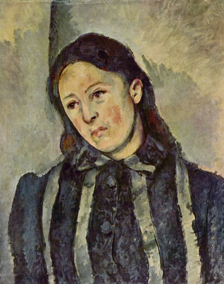 Madame Cézanne with Untied Hair - Paul Cézanne