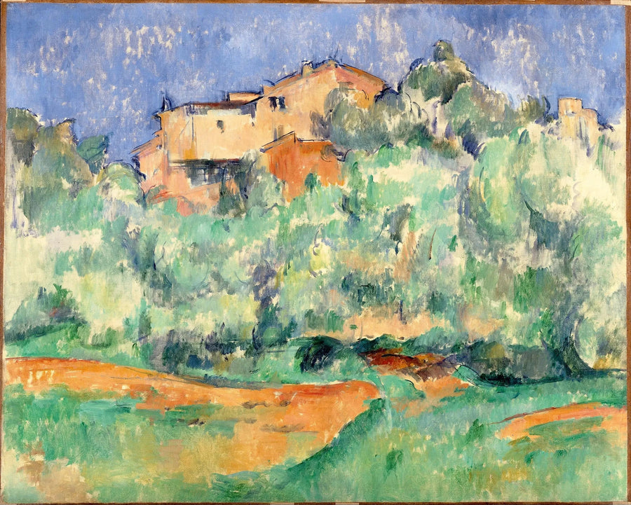 House of Bellevue and Dovecote - Paul Cézanne