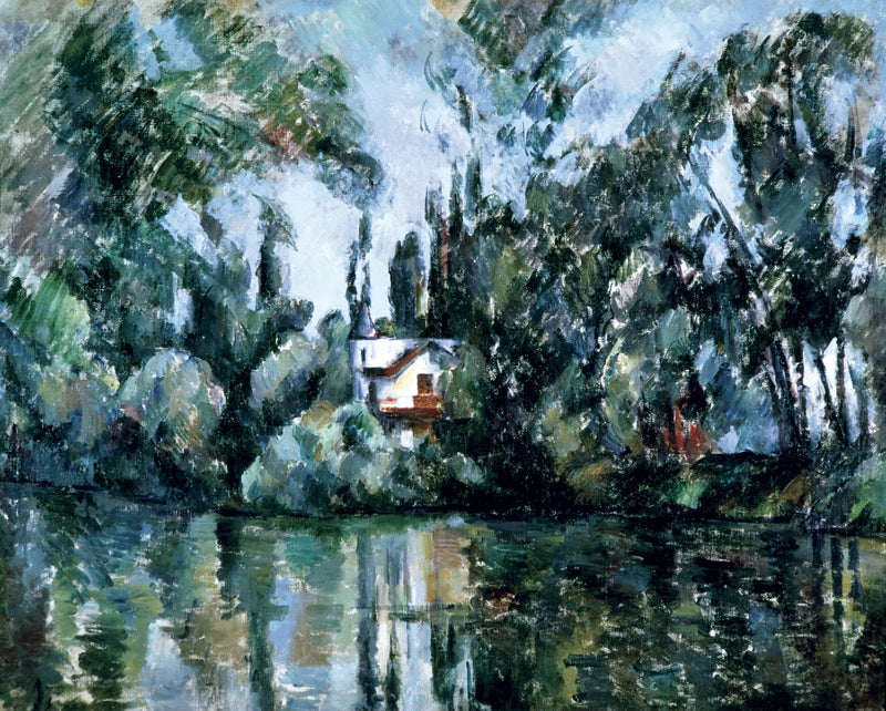 House on the Banks of the Marne - Paul Cézanne