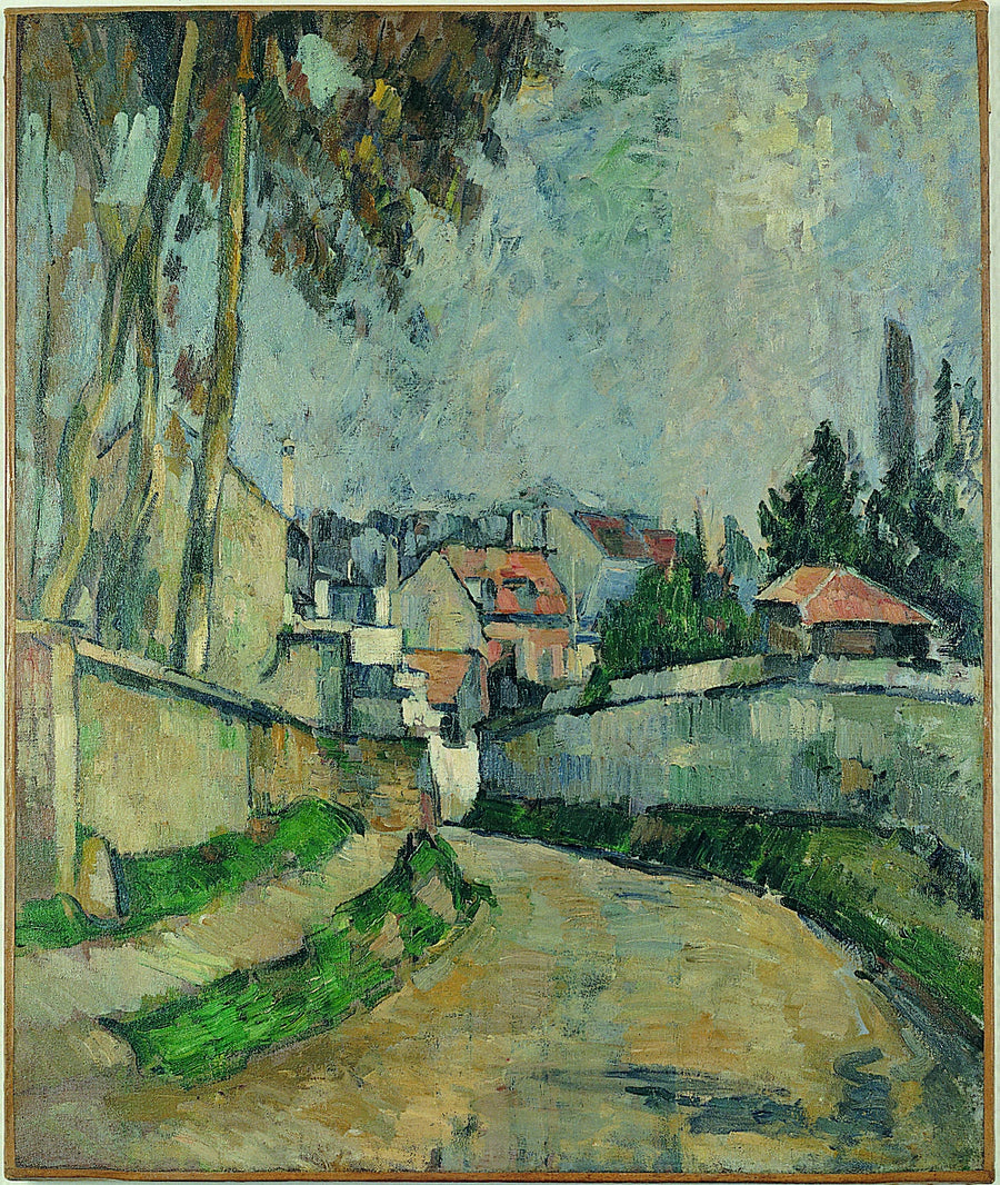Houses by the Road II - Paul Cézanne