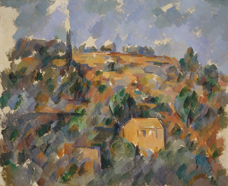 Houses on the Hill, Provence - Paul Cézanne