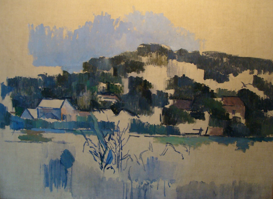 Houses on the Hill - Paul Cézanne