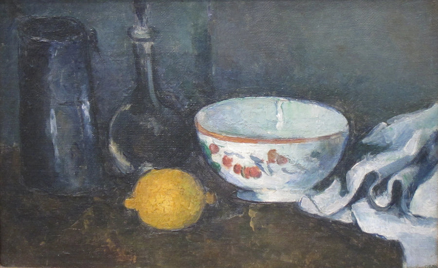 Milk Jug and Lemon, I - Paul Cézanne