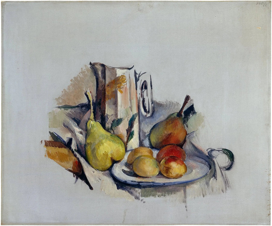 Still Life with a Pitcher - Paul Cézanne