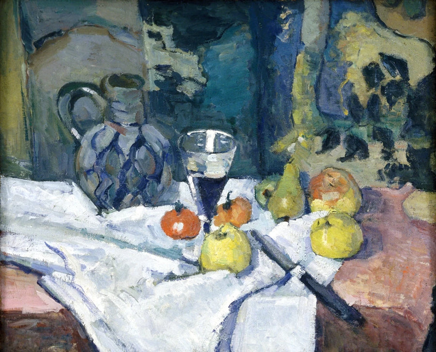 Still Life with Stoneware Jug - Paul Cézanne
