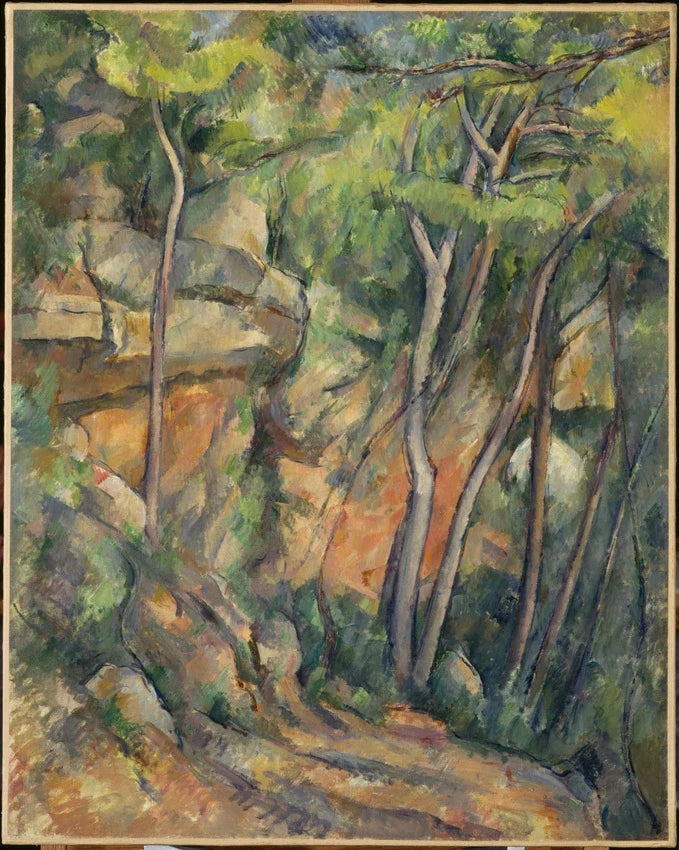In the Park of Château Noir - Paul Cézanne