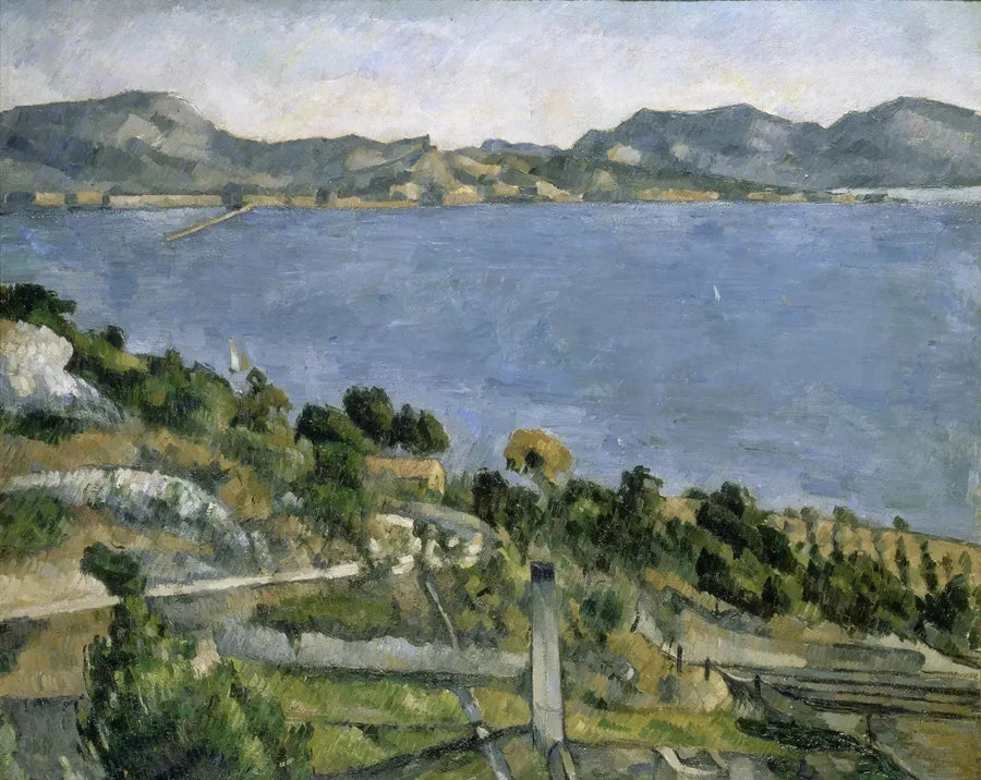 The Gulf of Marseille seen from L'Estaque - Paul Cézanne