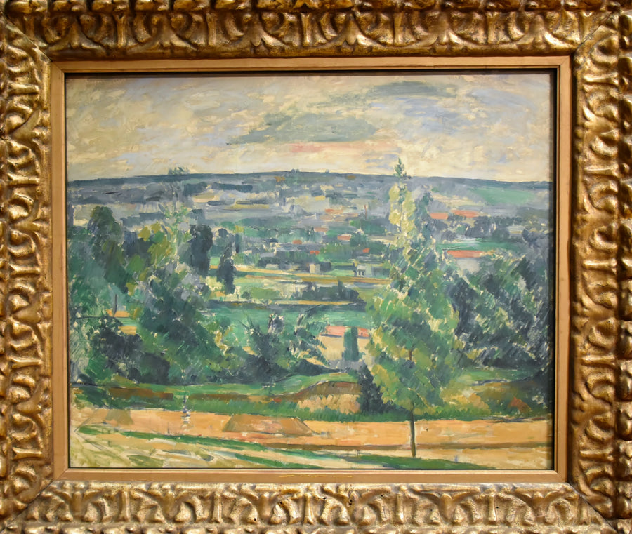 Landscape near Melun - Paul Cézanne