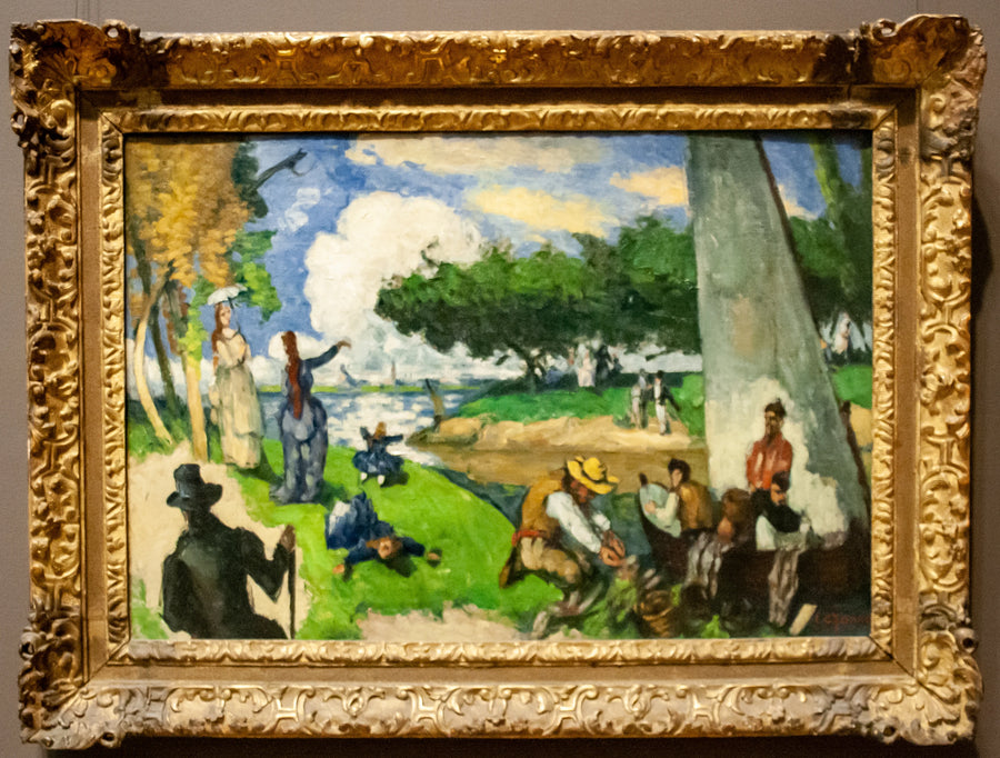 The Fishermen – July Day - Paul Cézanne
