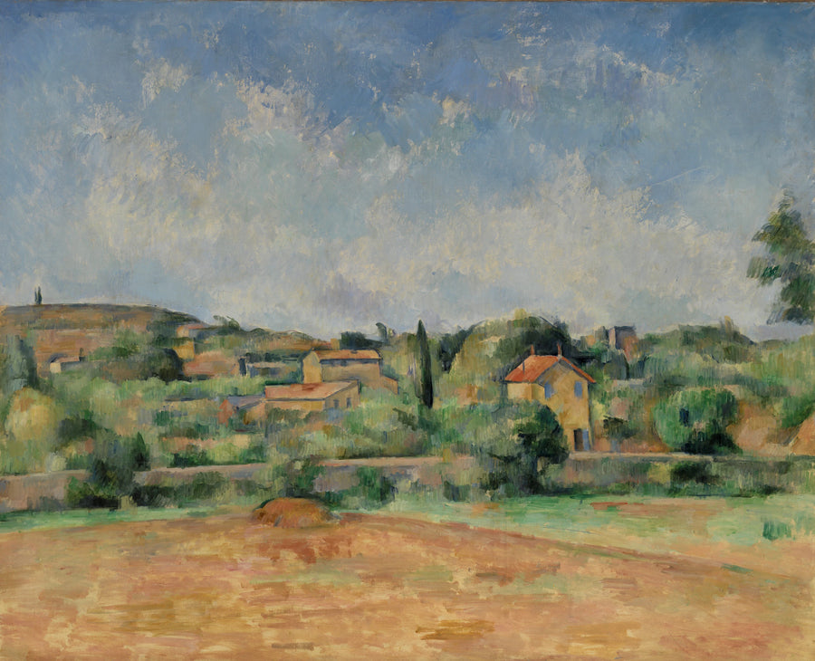 The Plain of Bellevue, also called The Red Lands - Paul Cézanne