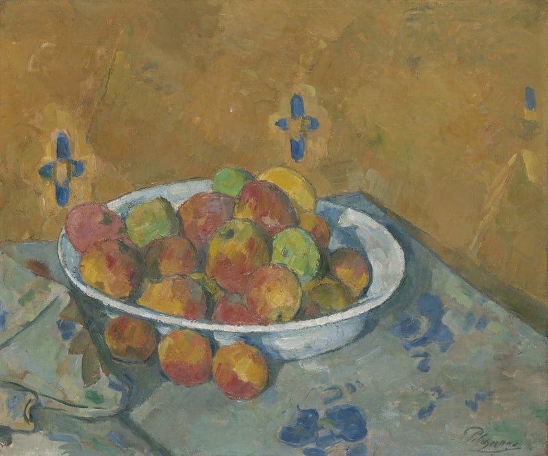 The Plate of Apples - Paul Cézanne