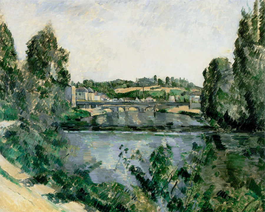 The Bridge and the Spillway at Pontoise - Paul Cézanne