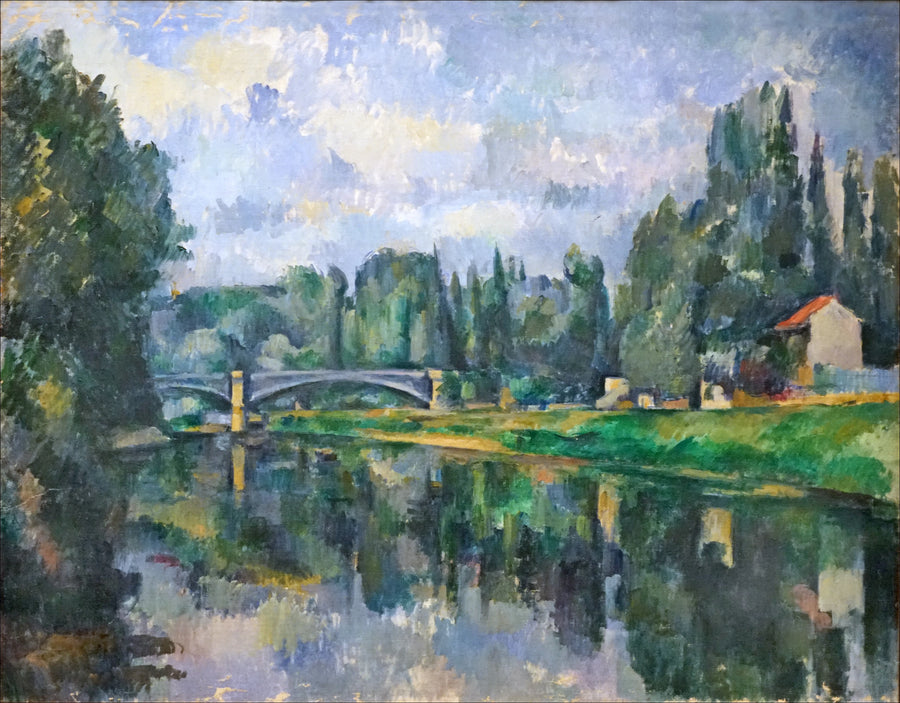 The Bridge over the Marne at Créteil - Paul Cézanne