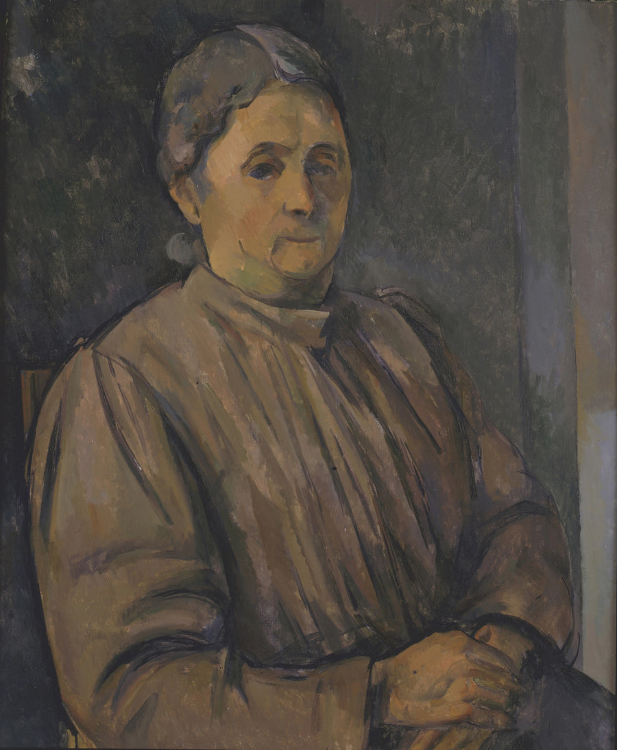 Portrait of a Woman - Paul Cézanne