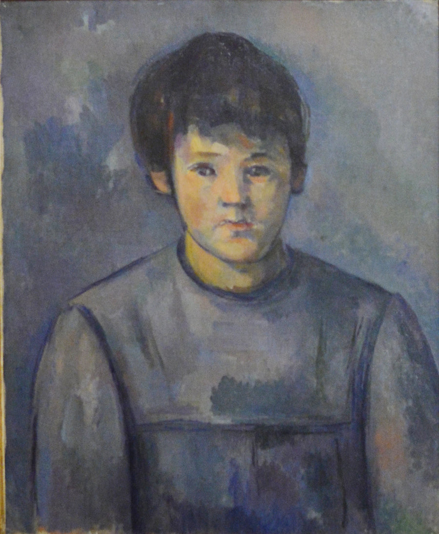 Portrait of a little girl - Paul Cézanne