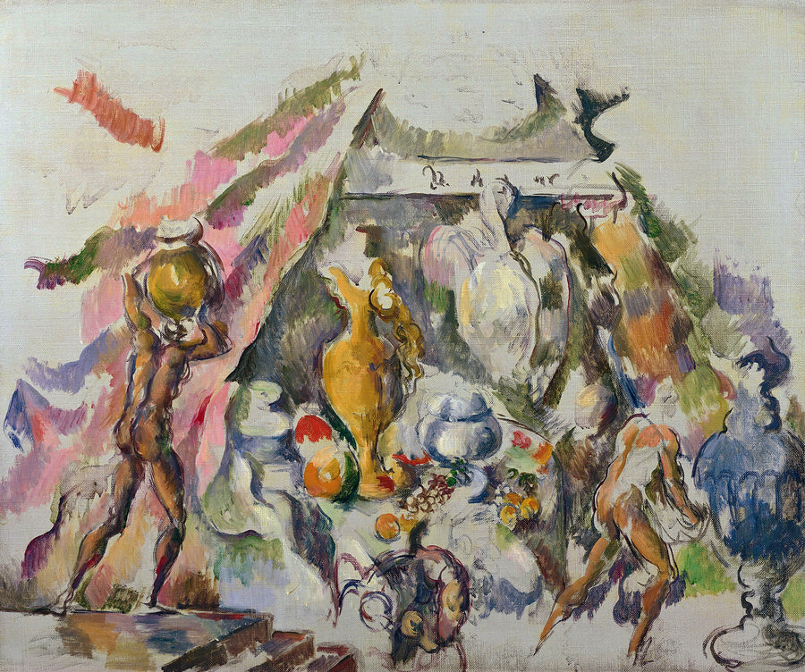 The Banquet Preparation - Paul Cézanne