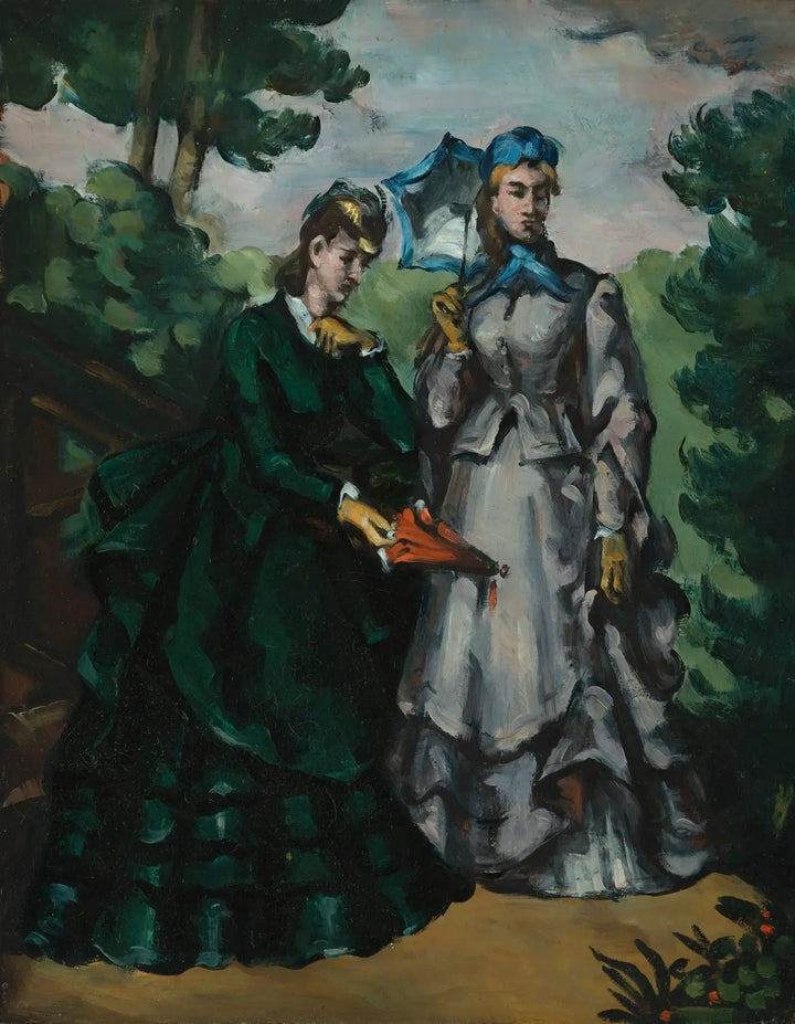 The Walk, 1871 - Paul Cézanne