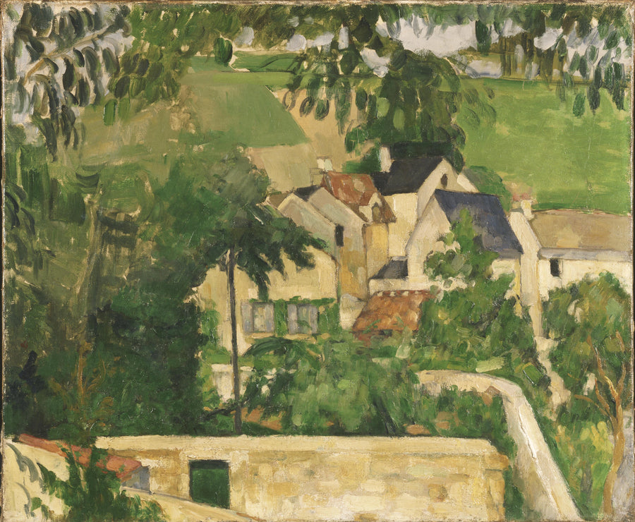 The Oven District in Auvers-sur-Oise - Paul Cézanne