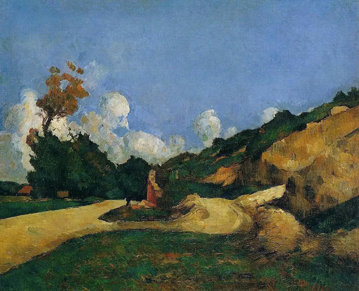 The Road, circa 1871 - Paul Cézanne