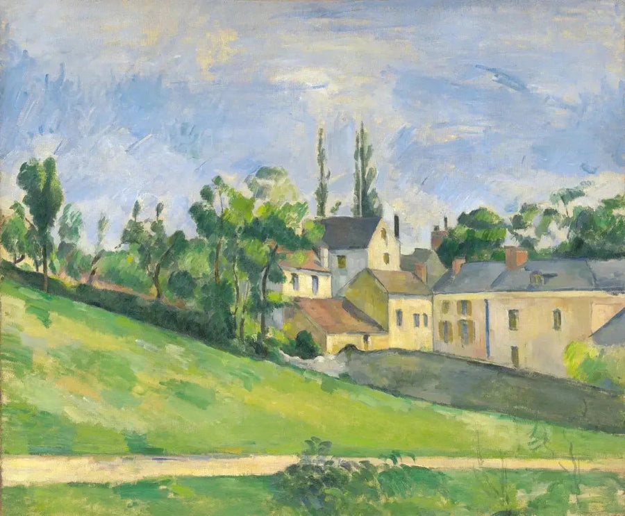 The Path That Climbs - Paul Cézanne