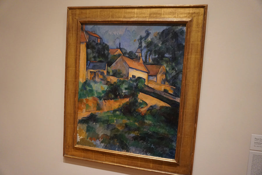 The Winding Road at Montgeroult - Paul Cézanne