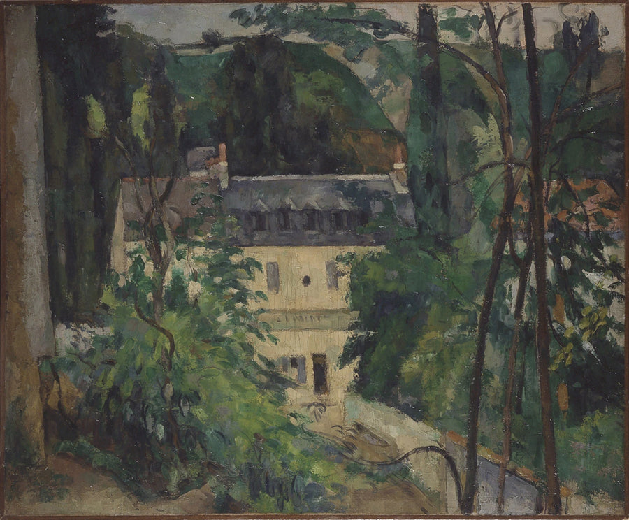 Landscape, surroundings of Pontoise - Paul Cézanne