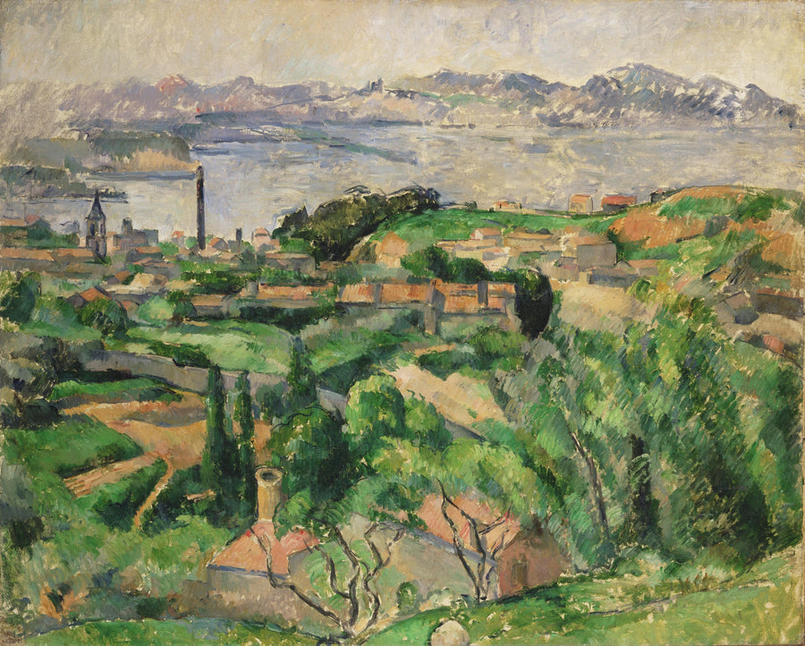 Saint-Henri and the Gulf of Marseille - Paul Cézanne