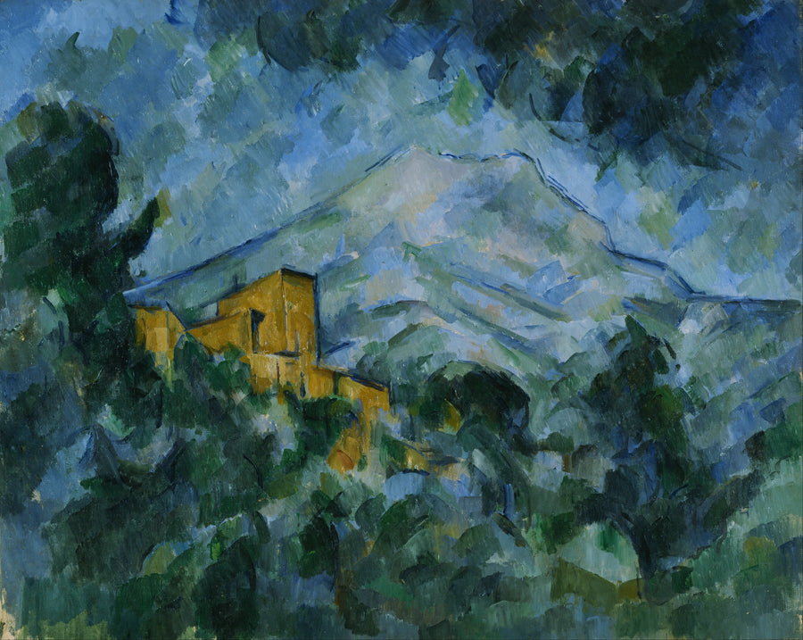 The Montagne Sainte-Victoire and Château Noir - Paul Cézanne