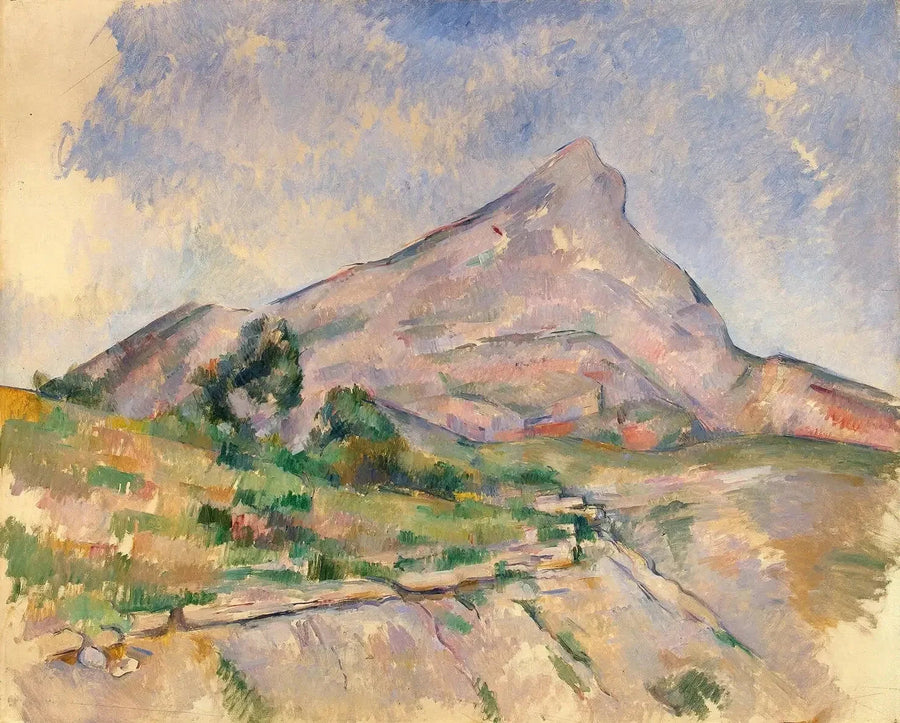 The Sainte-Victoire Mountain seen from Les Infernets, circa 1895 - Paul Cézanne