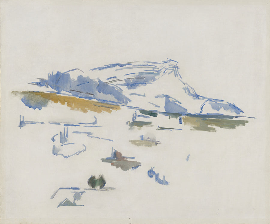 The Mont Sainte-Victoire seen from Les Lauves - Paul Cézanne