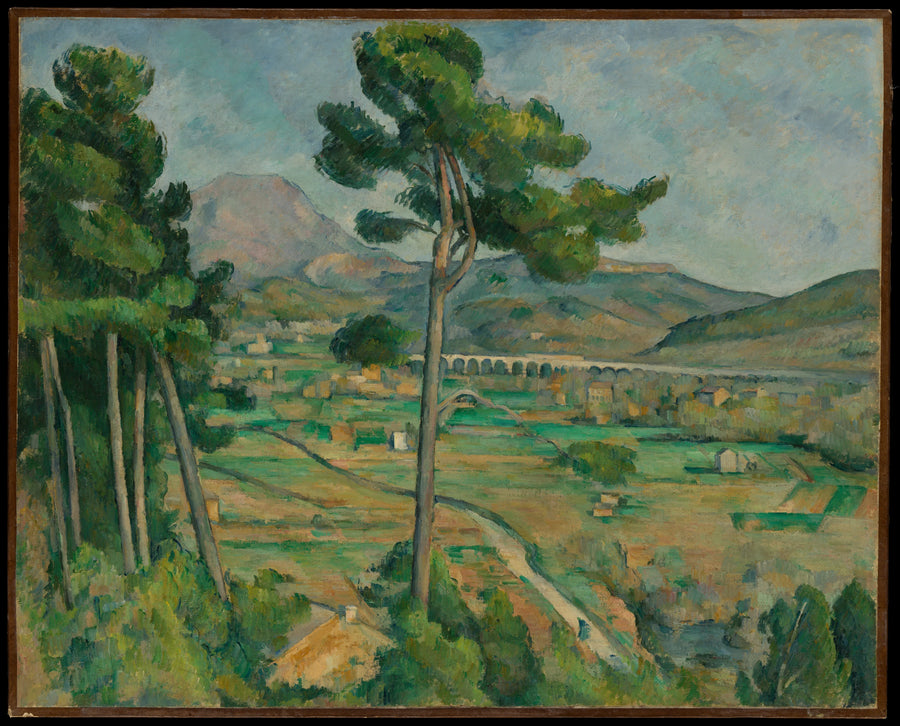 The Mont Sainte-Victoire seen from Montbriand - Paul Cézanne