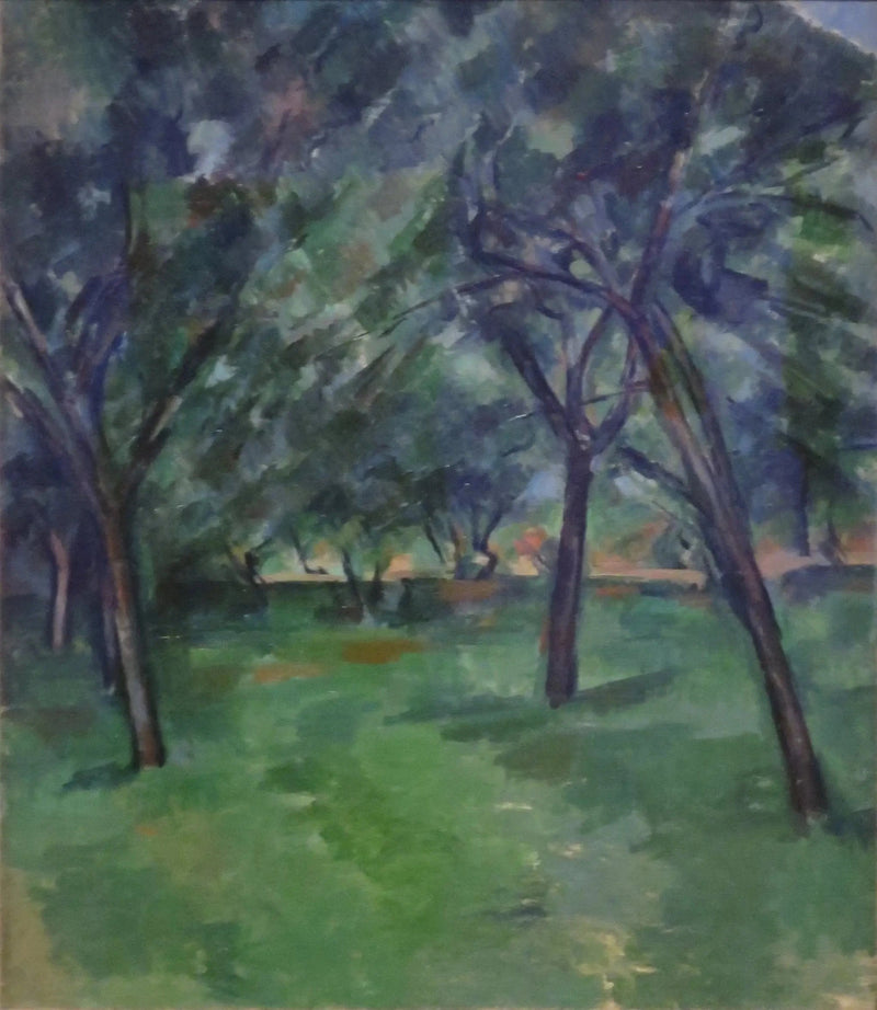 A Closed Garden - Paul Cézanne