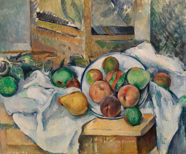 A corner of the table, circa 1895 - Paul Cézanne