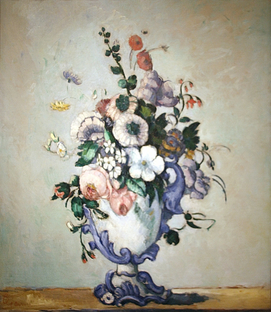 The Rococo Vase - Paul Cézanne