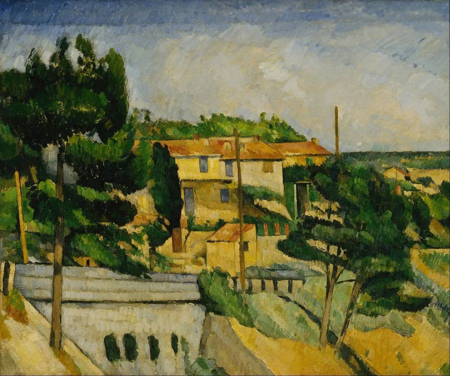 The Viaduct at L'Estaque - Paul Cézanne