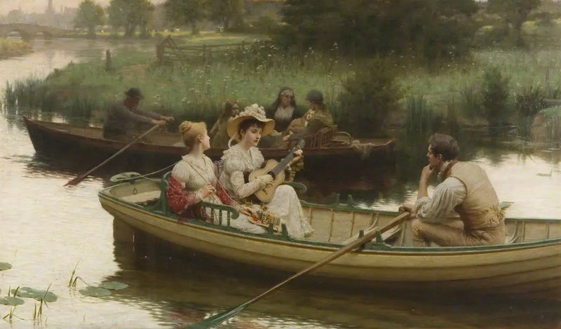 Sorrow and Song - Edmund Blair Leighton