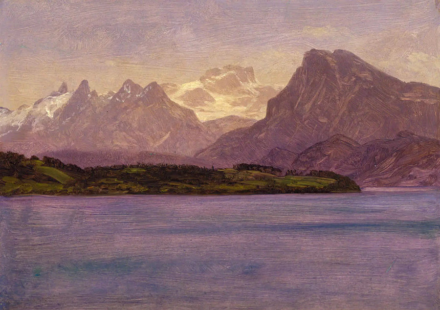 Alaska Coastal Chain - Albert Bierstadt