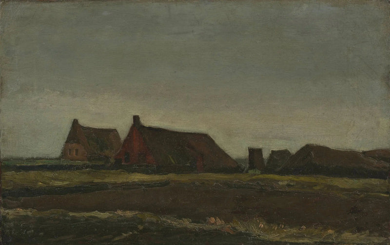 Cottages - Vincent van Gogh