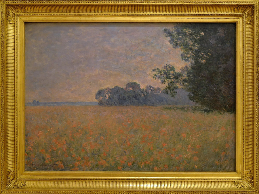 Oat Field with Shells - Claude Monet