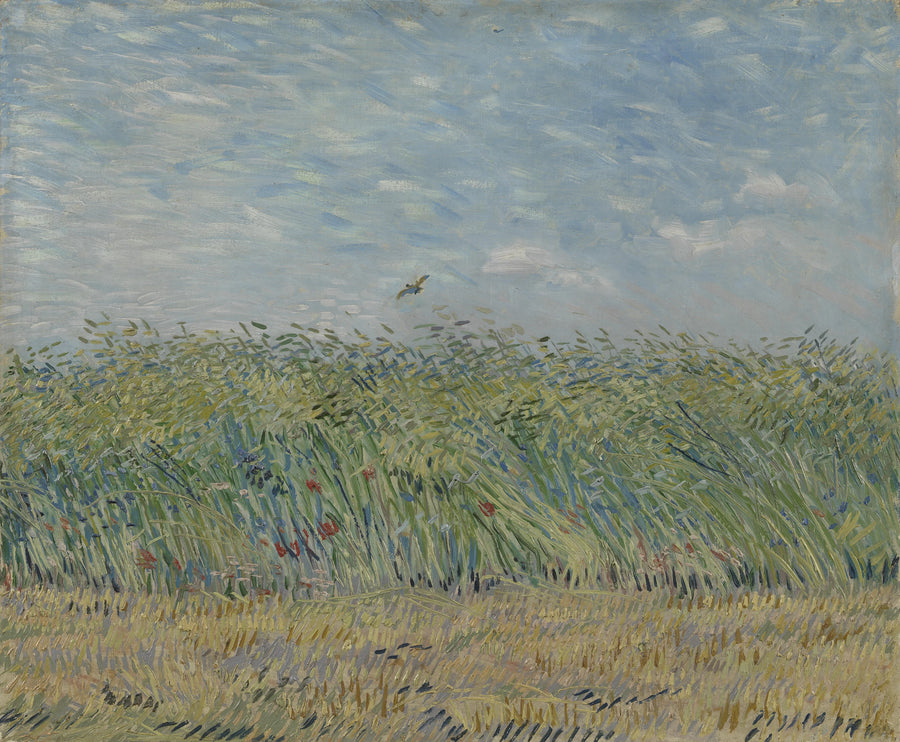 Wheat Field with Lark - Vincent van Gogh