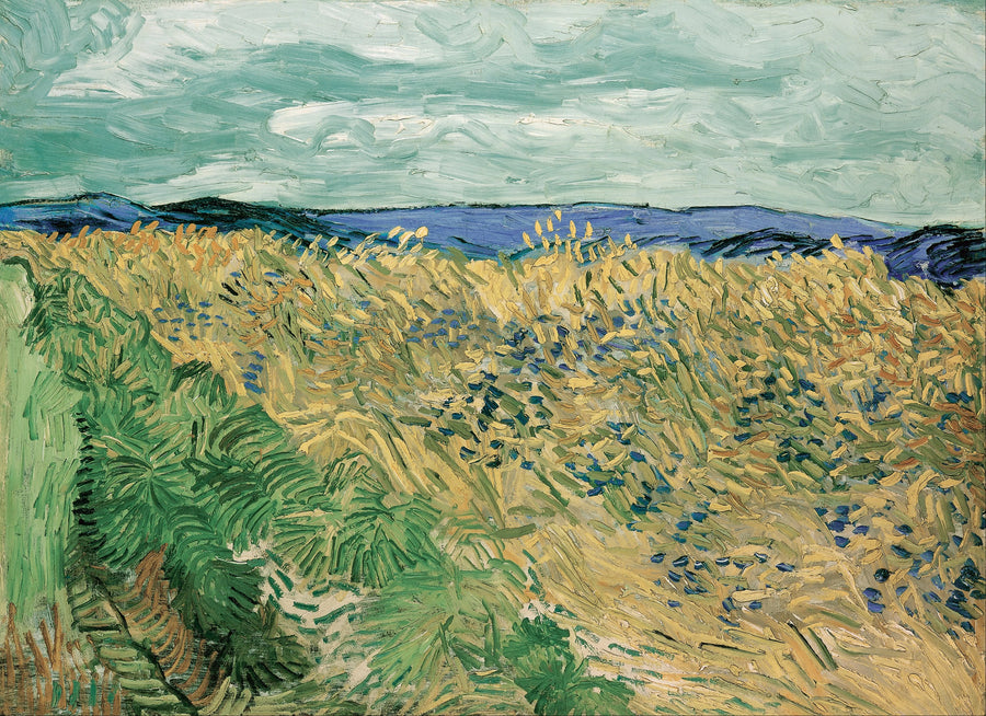 Wheat Field with Cornflowers - Vincent van Gogh