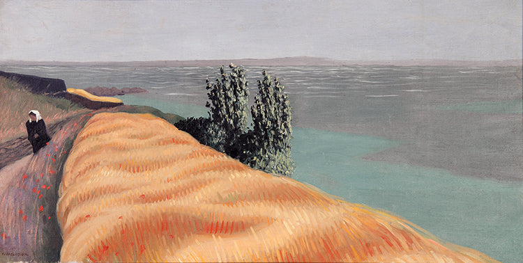 Wheat Field, Locquirec - Félix Vallotton
