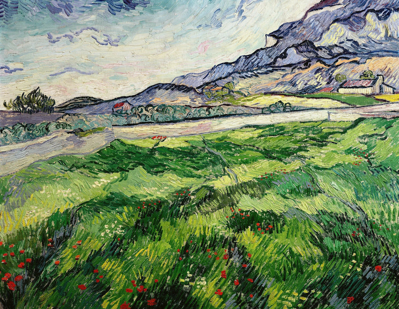 Green Wheat Field - Vincent van Gogh