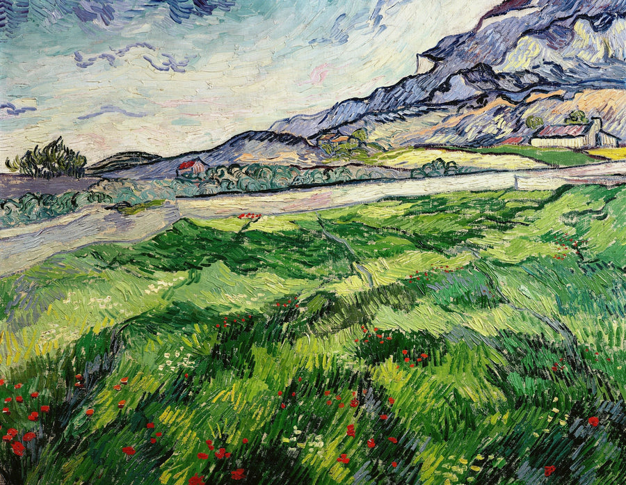 Green Wheat Field - Vincent van Gogh
